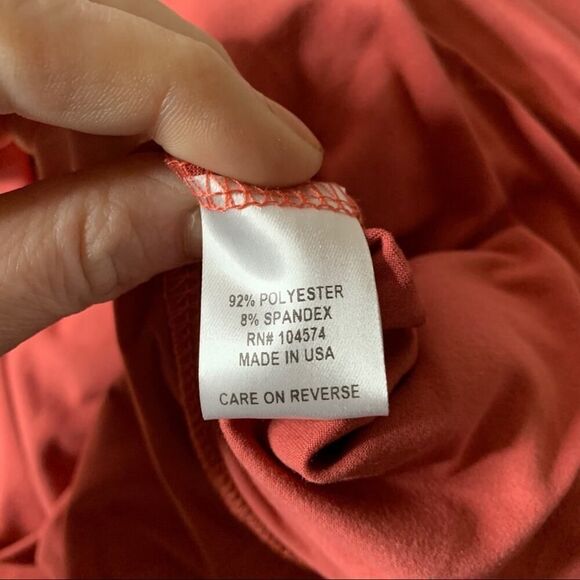 Vanity Room Ruched Side T-shirt Dress Sz Lg - Picture 6 of 7